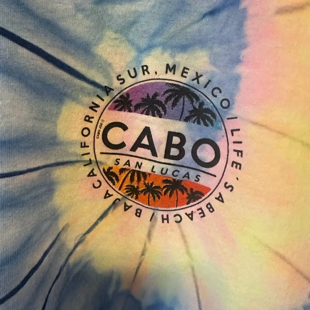 Cabo San Lucas Mexico Destination t-shirt California tye dye unisex
